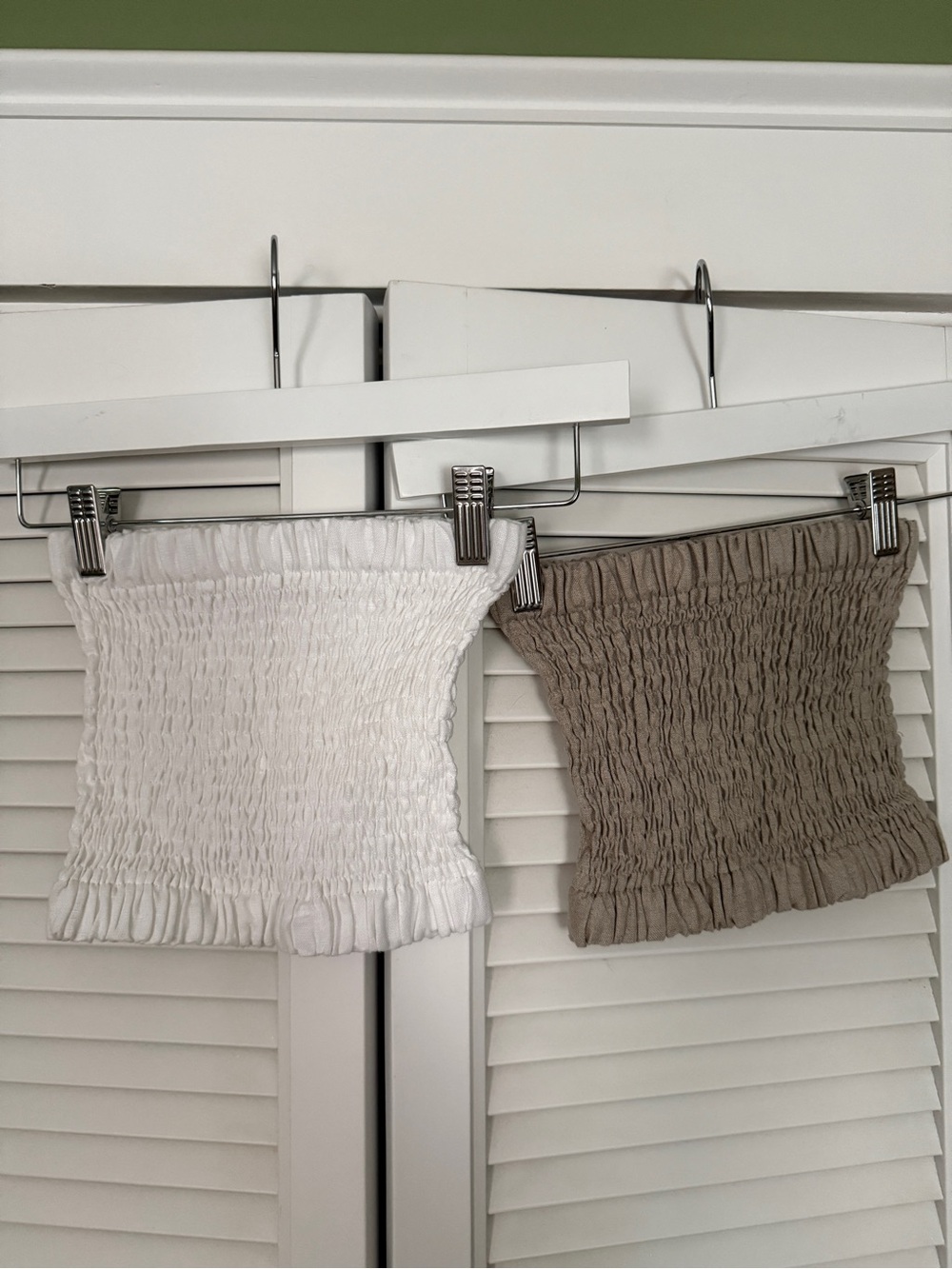 100% Linen Smocked Crop Top Bundle